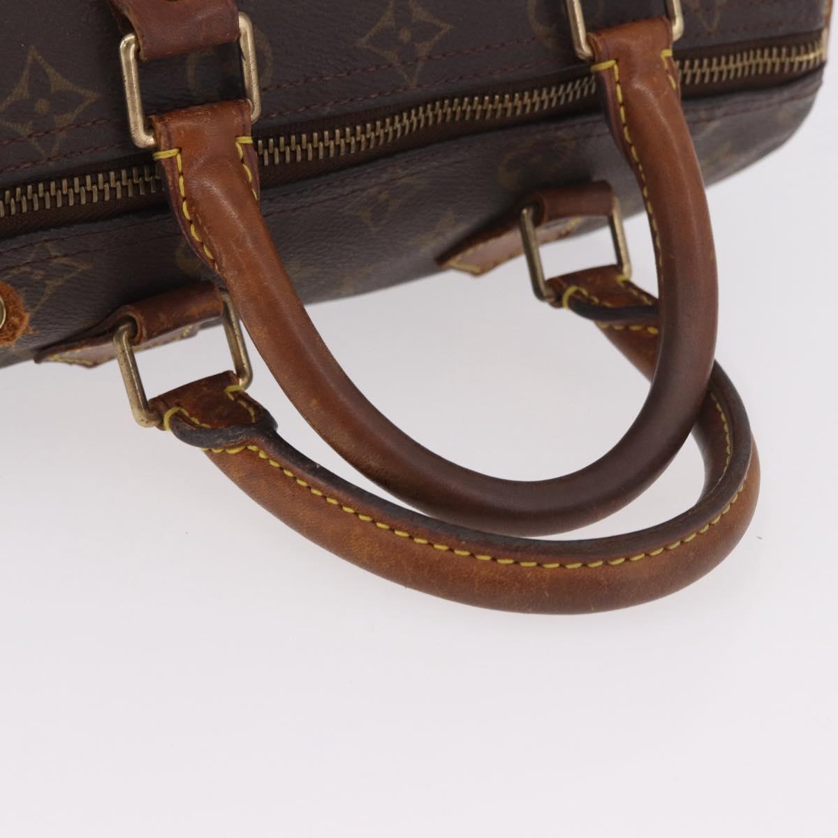 LOUIS VUITTON Monogram Speedy 25 Hand Bag M41528 LV Auth 186274