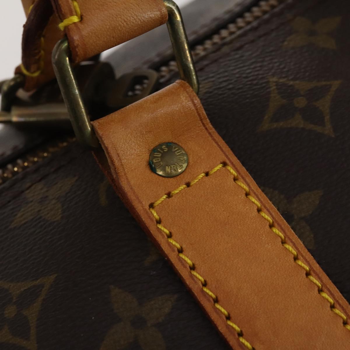 LOUIS VUITTON Monogram Keepall Bandouliere 60 Boston Bag M41412 LV Auth 186276A
