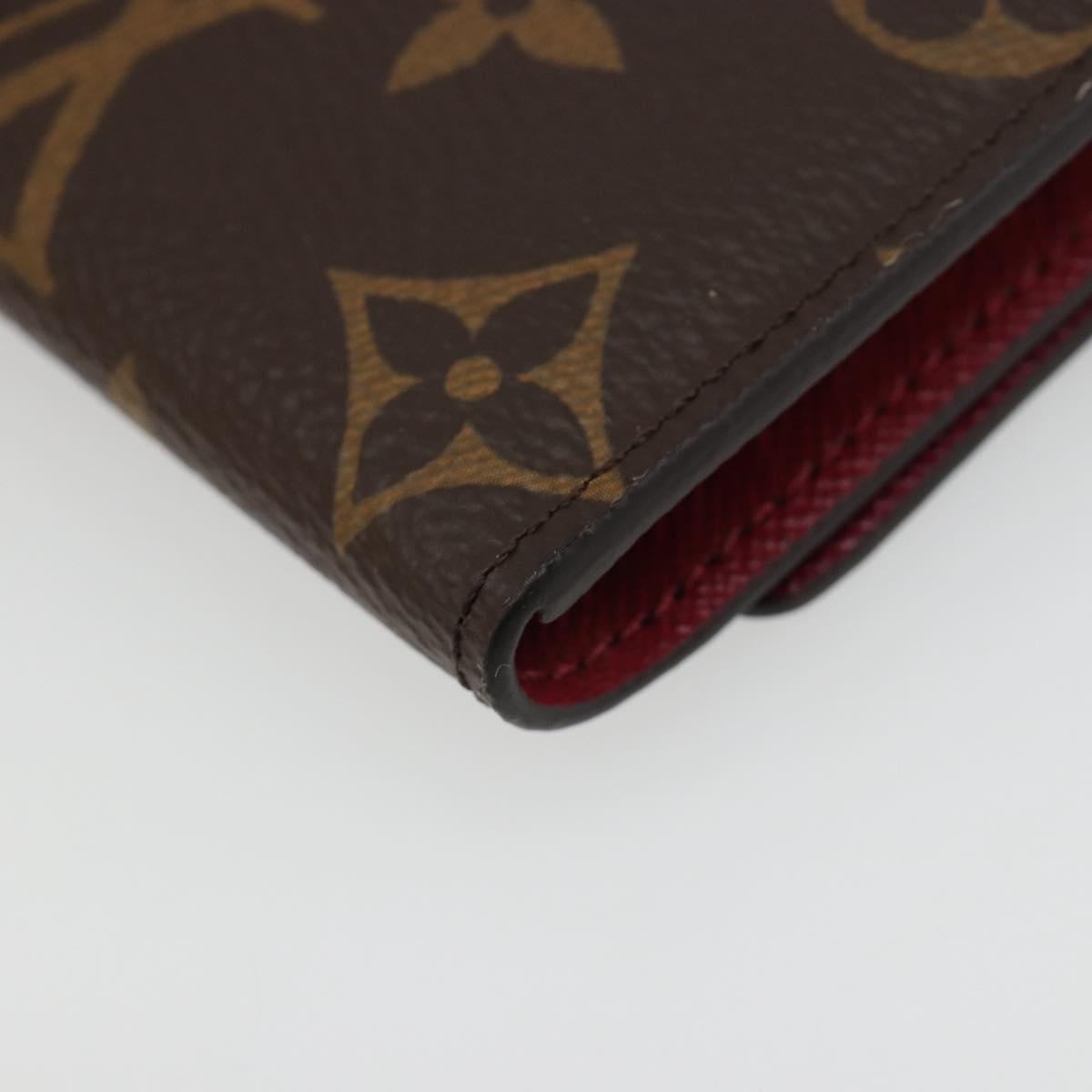 LOUIS VUITTON Monogram Multicles 6 Key Case Fuchsia M60701 LV Auth 186280V