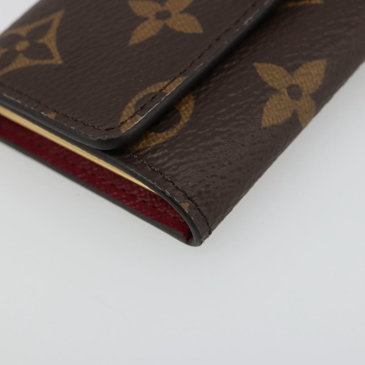LOUIS VUITTON Monogram Multicles 6 Key Case Fuchsia M60701 LV Auth 186280V
