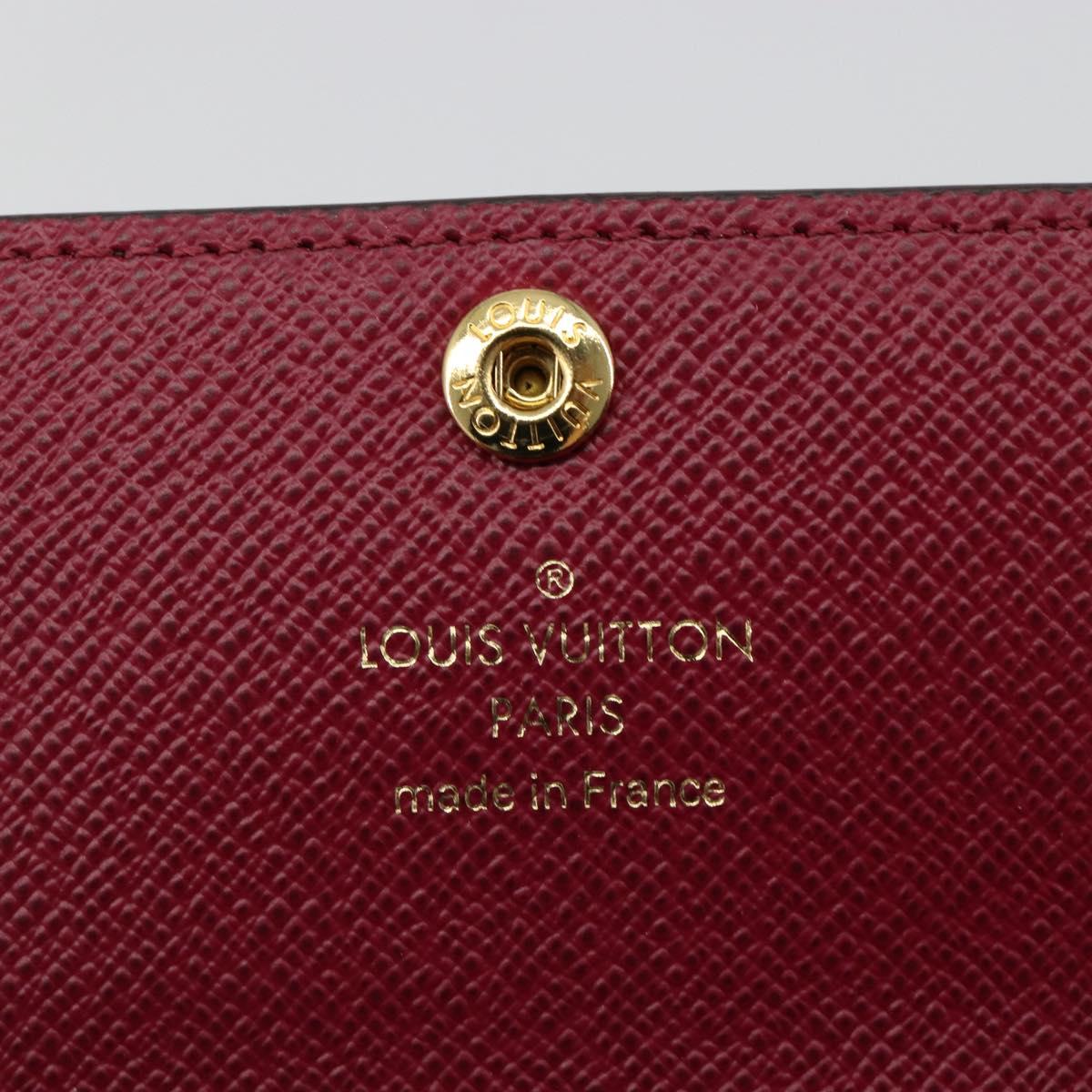 LOUIS VUITTON Monogram Multicles 6 Key Case Fuchsia M60701 LV Auth 186281V