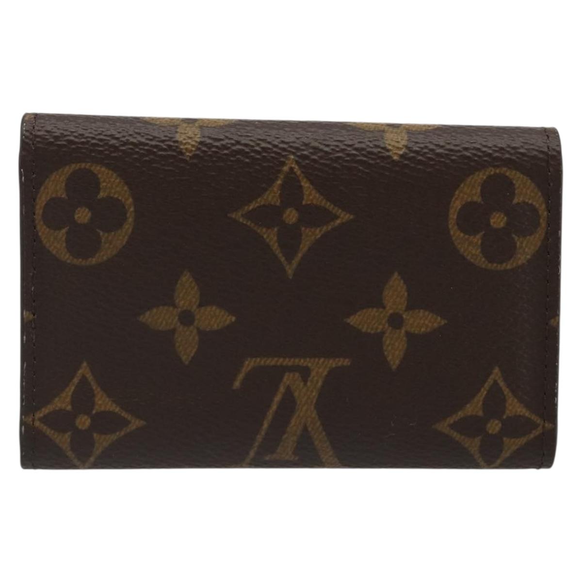 LOUIS VUITTON Monogram Multicles 6 Key Case Fuchsia M60701 LV Auth 186281V