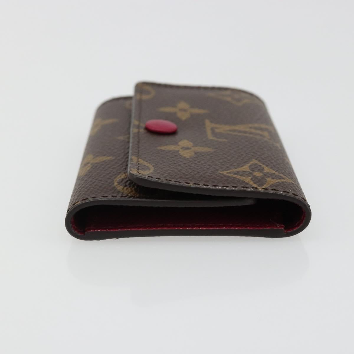LOUIS VUITTON Monogram Multicles 6 Key Case Fuchsia M60701 LV Auth 186281V