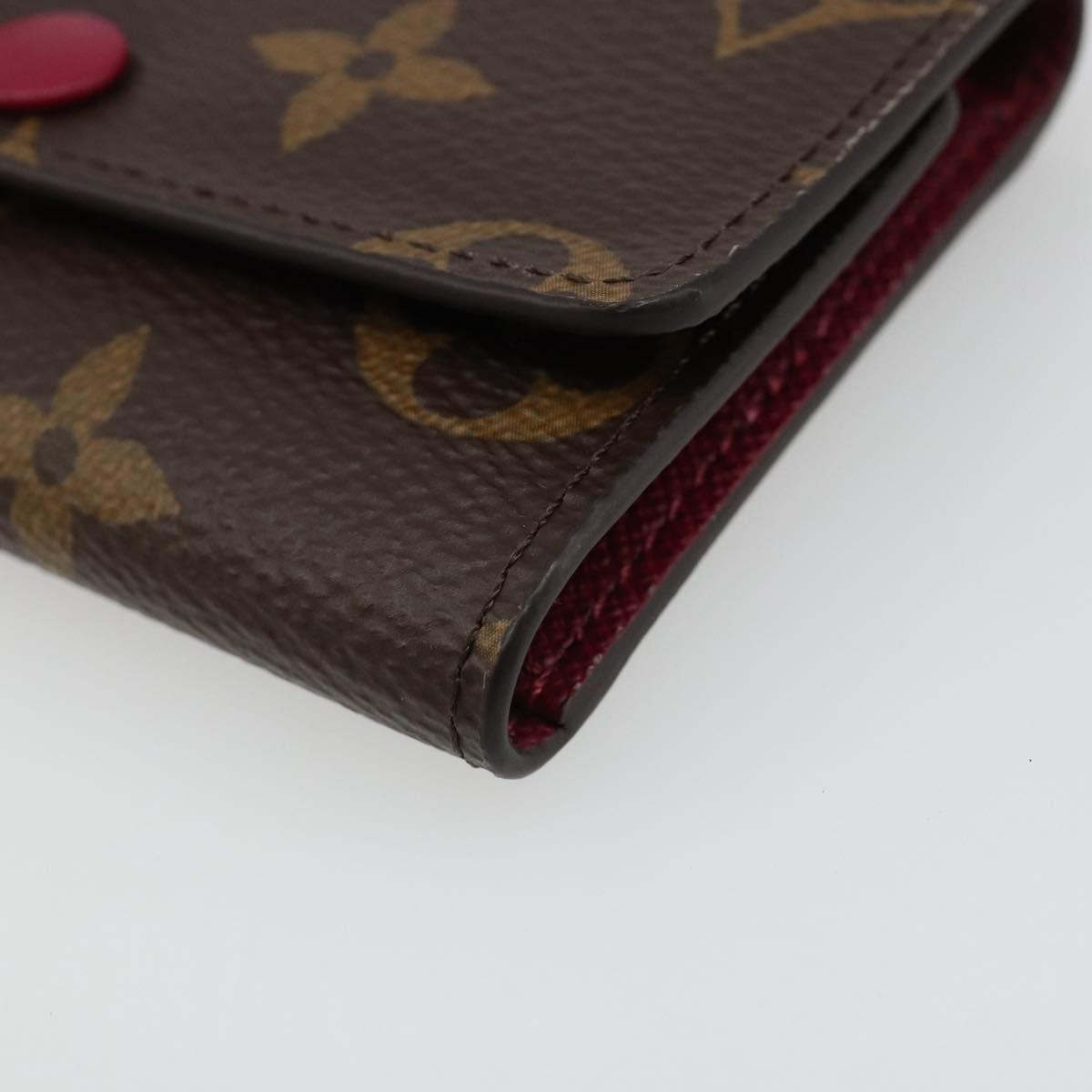 LOUIS VUITTON Monogram Multicles 6 Key Case Fuchsia M60701 LV Auth 186281V