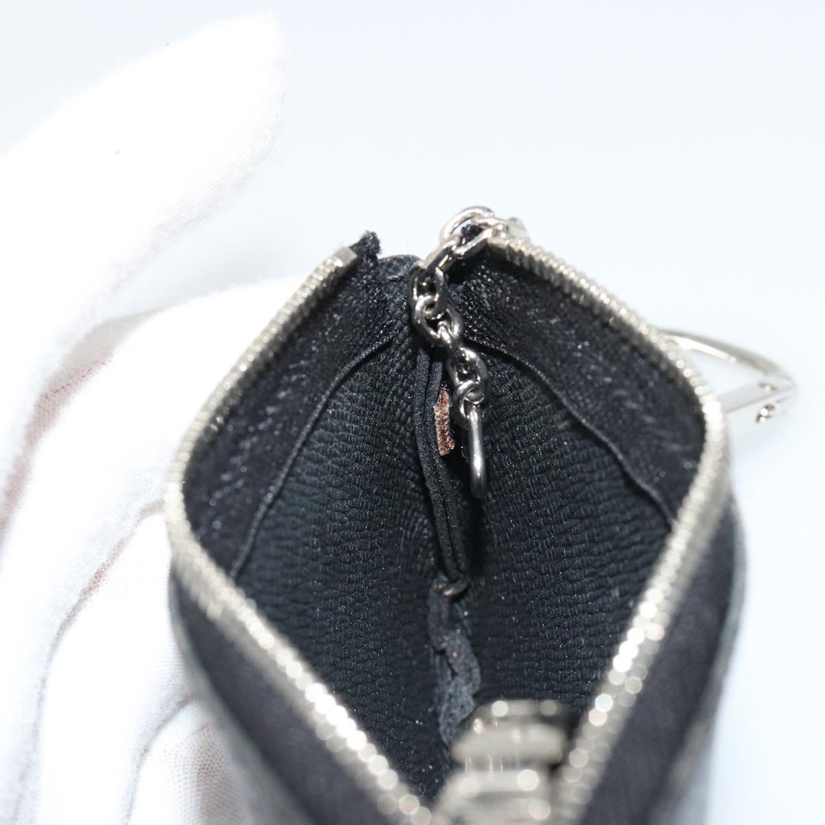 LOUIS VUITTON Damier Graphite Pochette Cles Coin Purse N61235 LV Auth 186286V