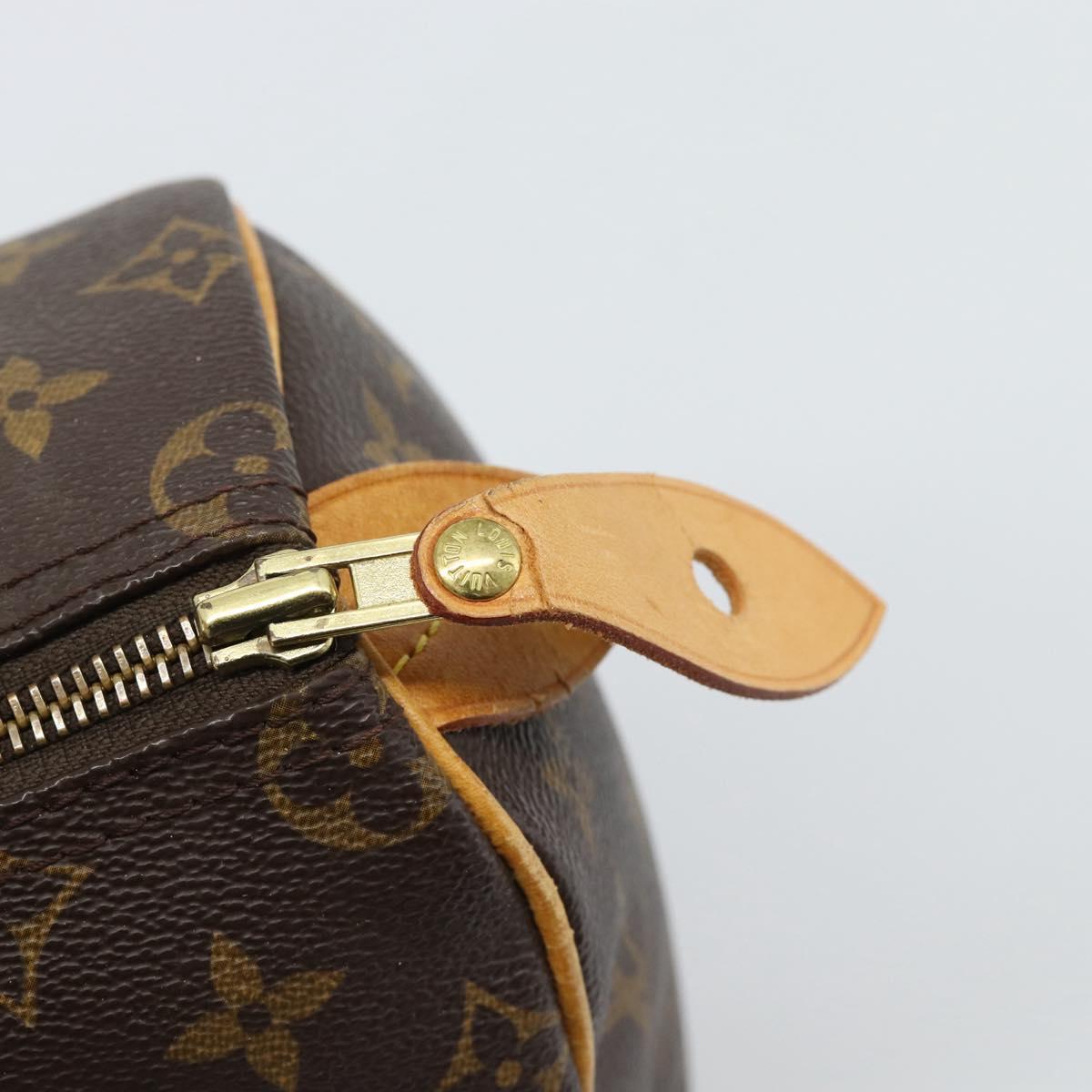 LOUIS VUITTON Monogram Speedy 25 Hand Bag M41528 LV Auth 186287A