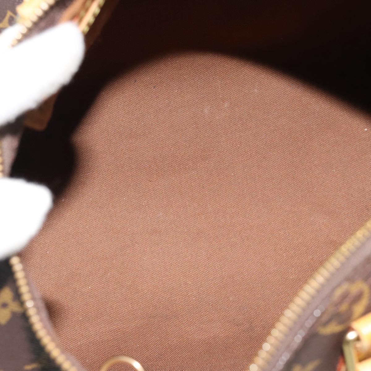 LOUIS VUITTON Monogram Speedy 25 Hand Bag M41528 LV Auth 186287A