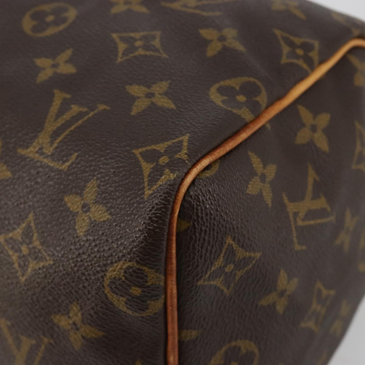 LOUIS VUITTON Monogram Speedy 25 Hand Bag M41528 LV Auth 186288A