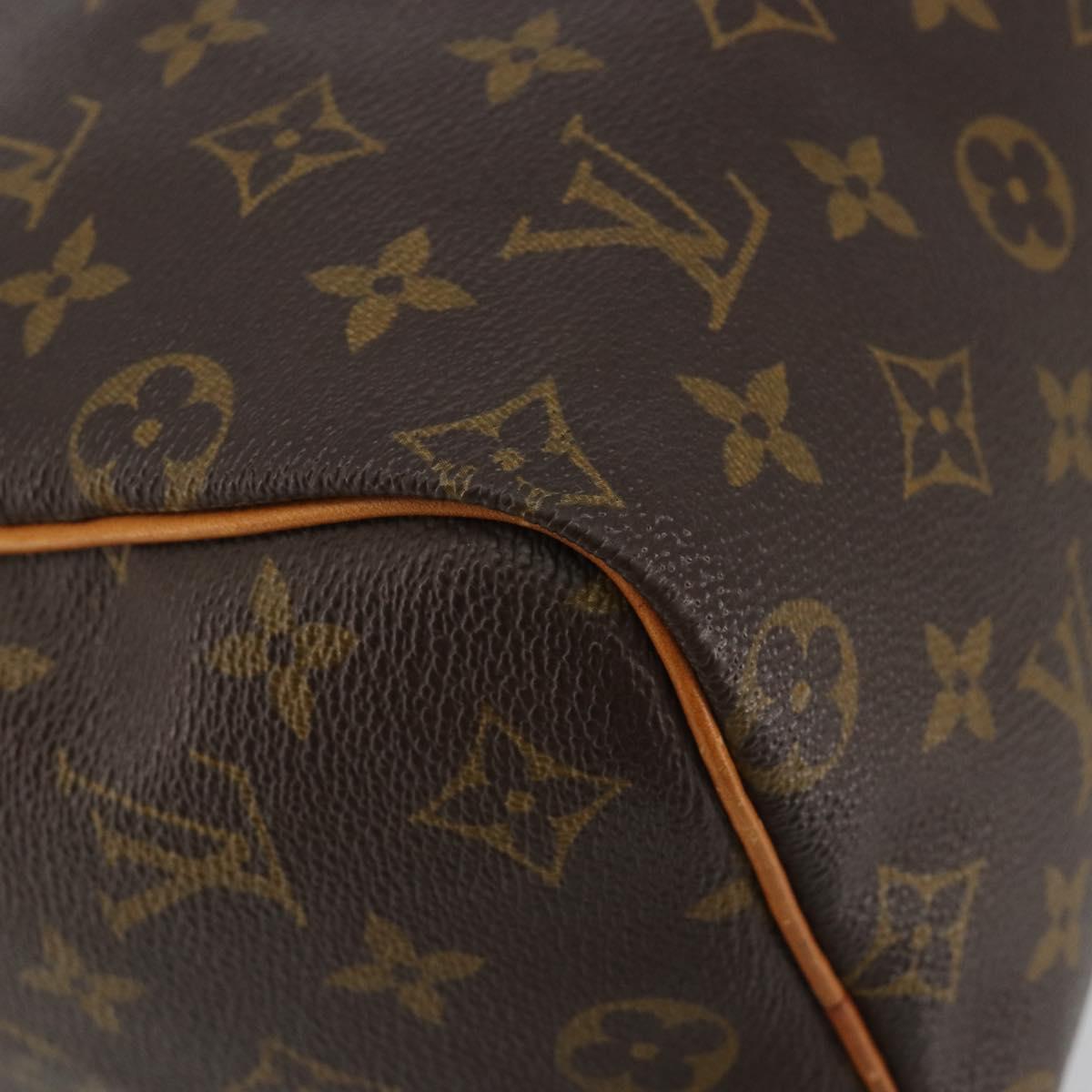 LOUIS VUITTON Monogram Speedy 25 Hand Bag M41528 LV Auth 186288A