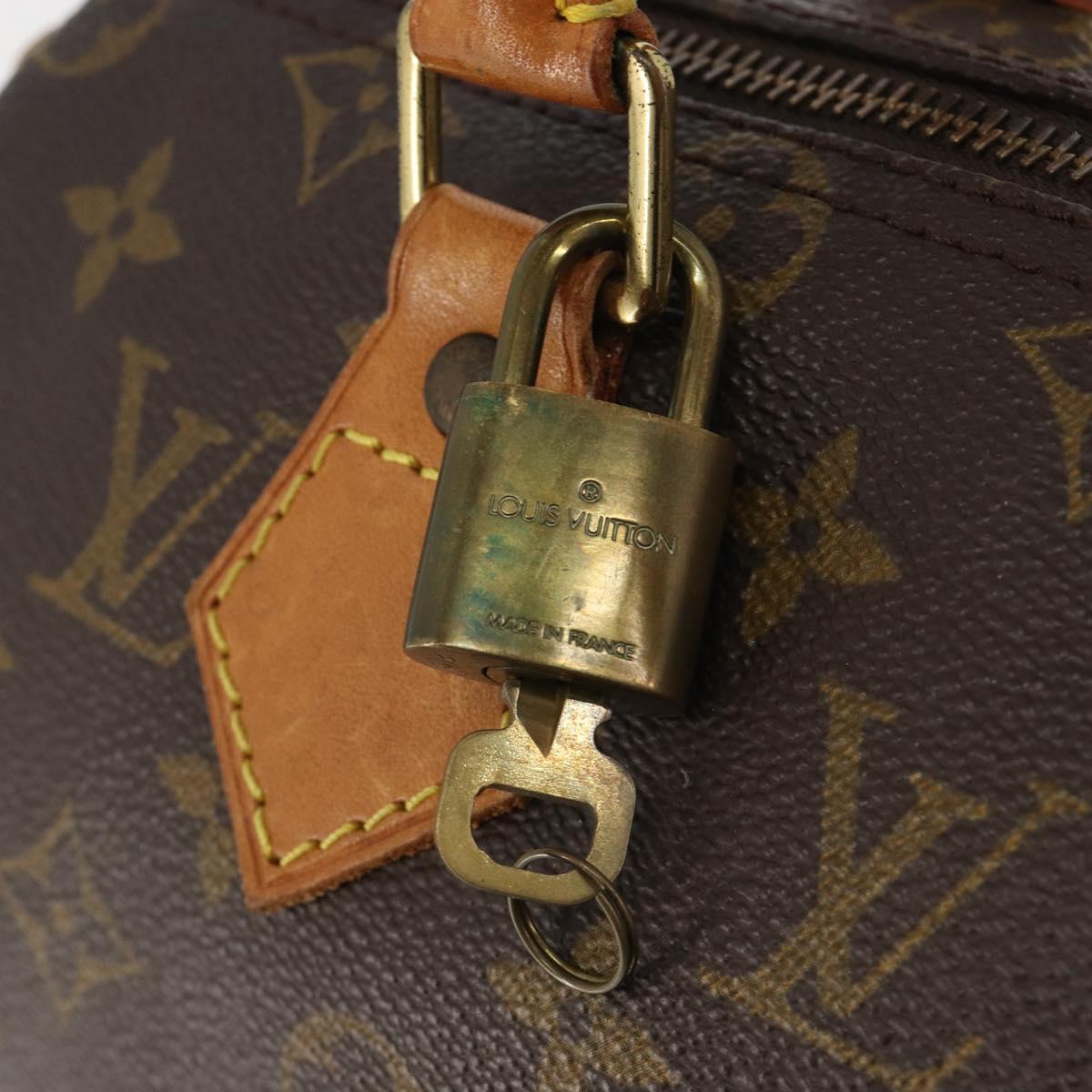 LOUIS VUITTON Monogram Speedy 25 Hand Bag M41528 LV Auth 186288A