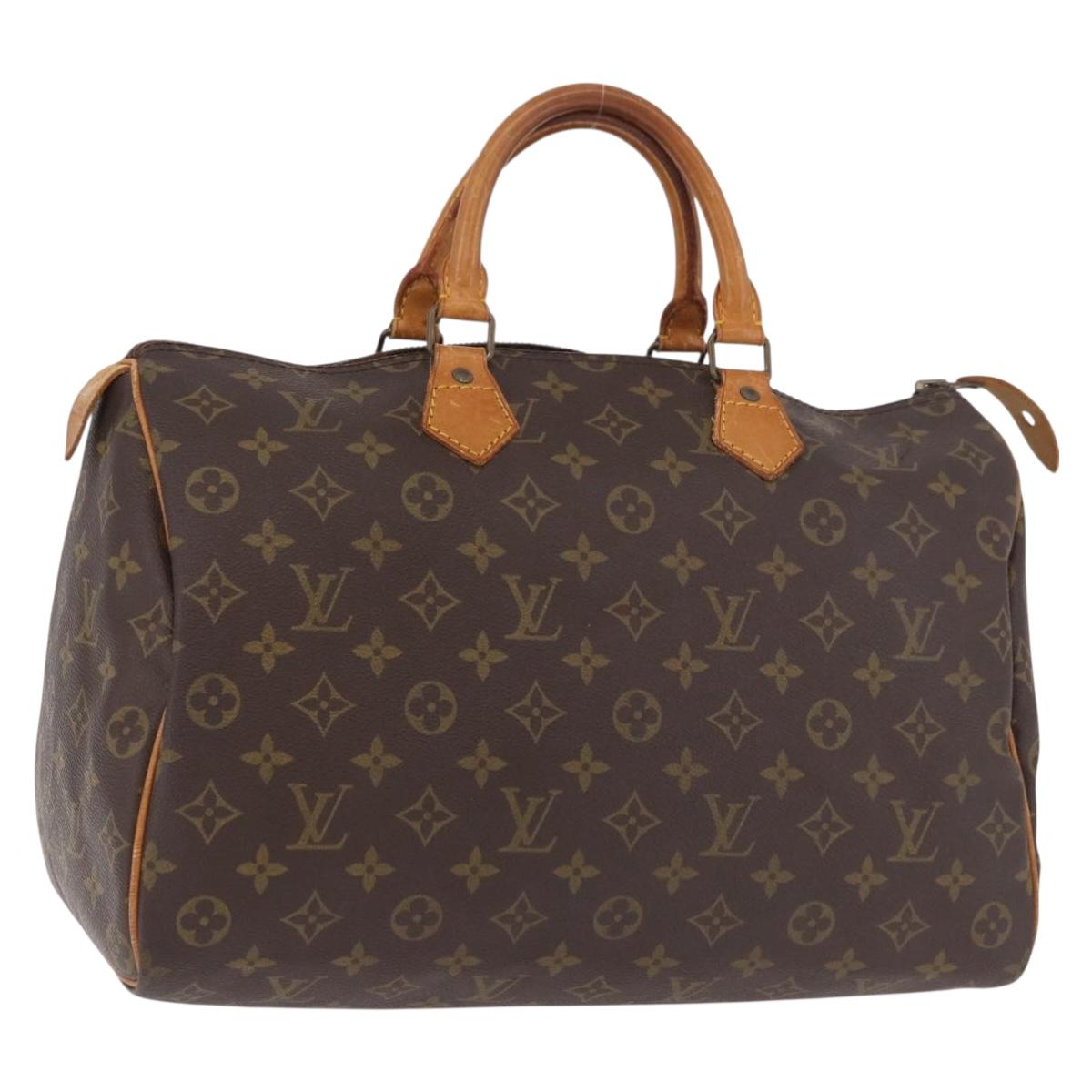 LOUIS VUITTON Monogram Speedy 40 Hand Bag M41522 LV Auth 186291
