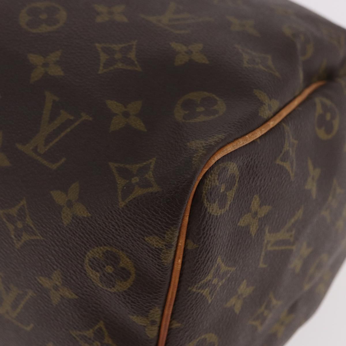 LOUIS VUITTON Monogram Speedy 40 Hand Bag M41522 LV Auth 186291