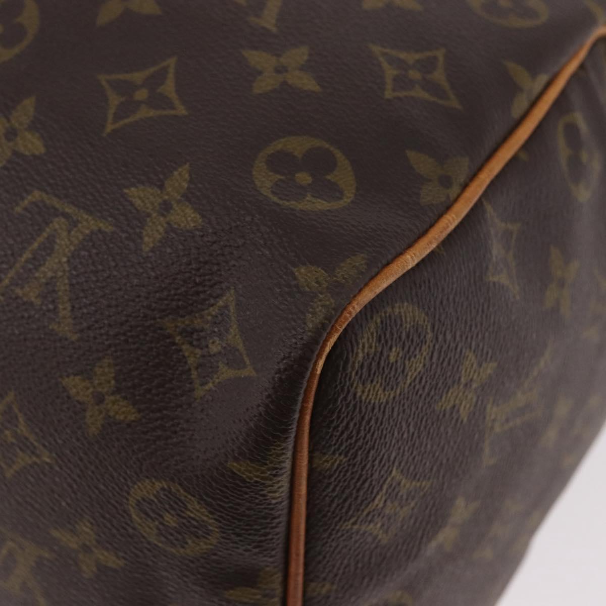 LOUIS VUITTON Monogram Speedy 40 Hand Bag M41522 LV Auth 186291