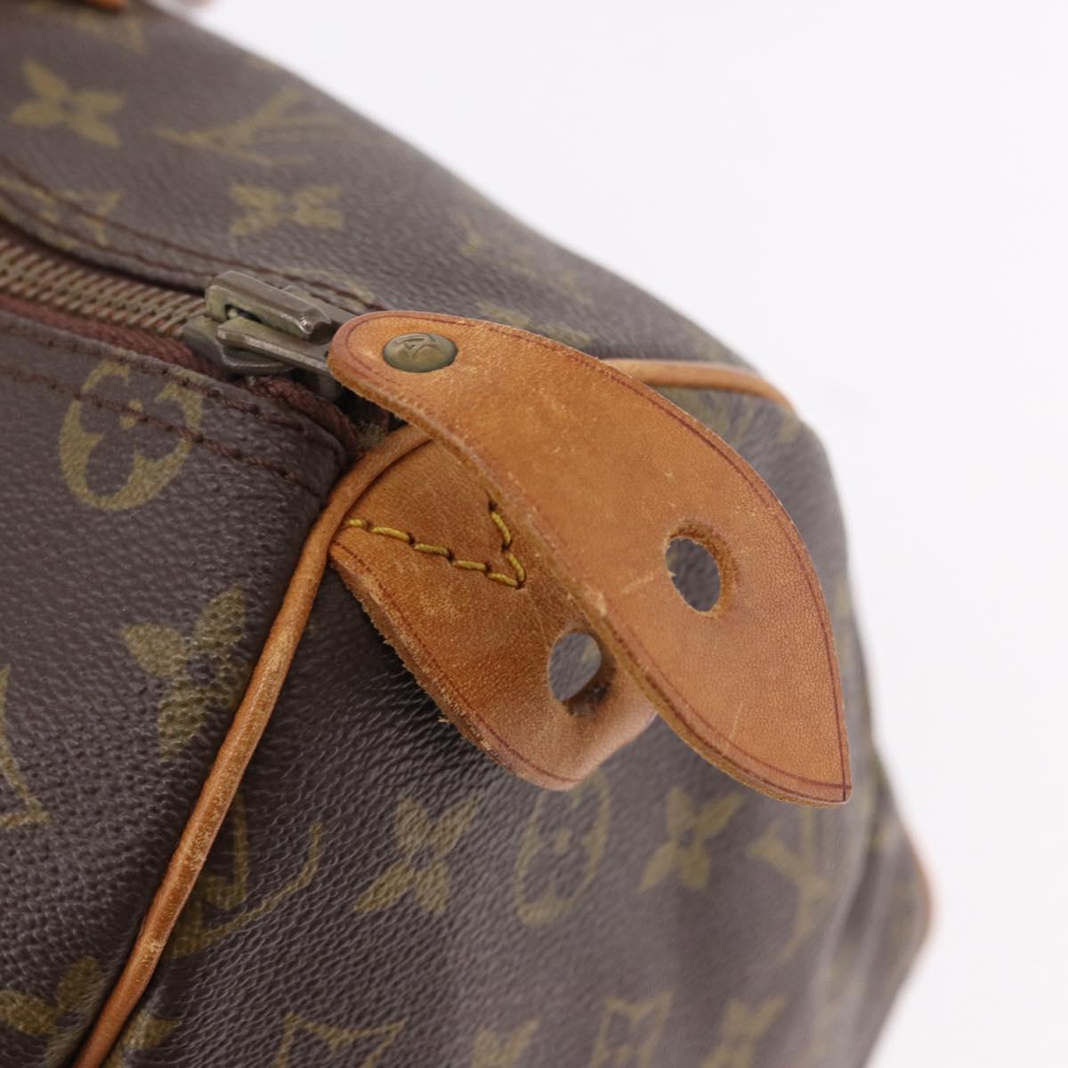 LOUIS VUITTON Monogram Speedy 40 Hand Bag M41522 LV Auth 186291