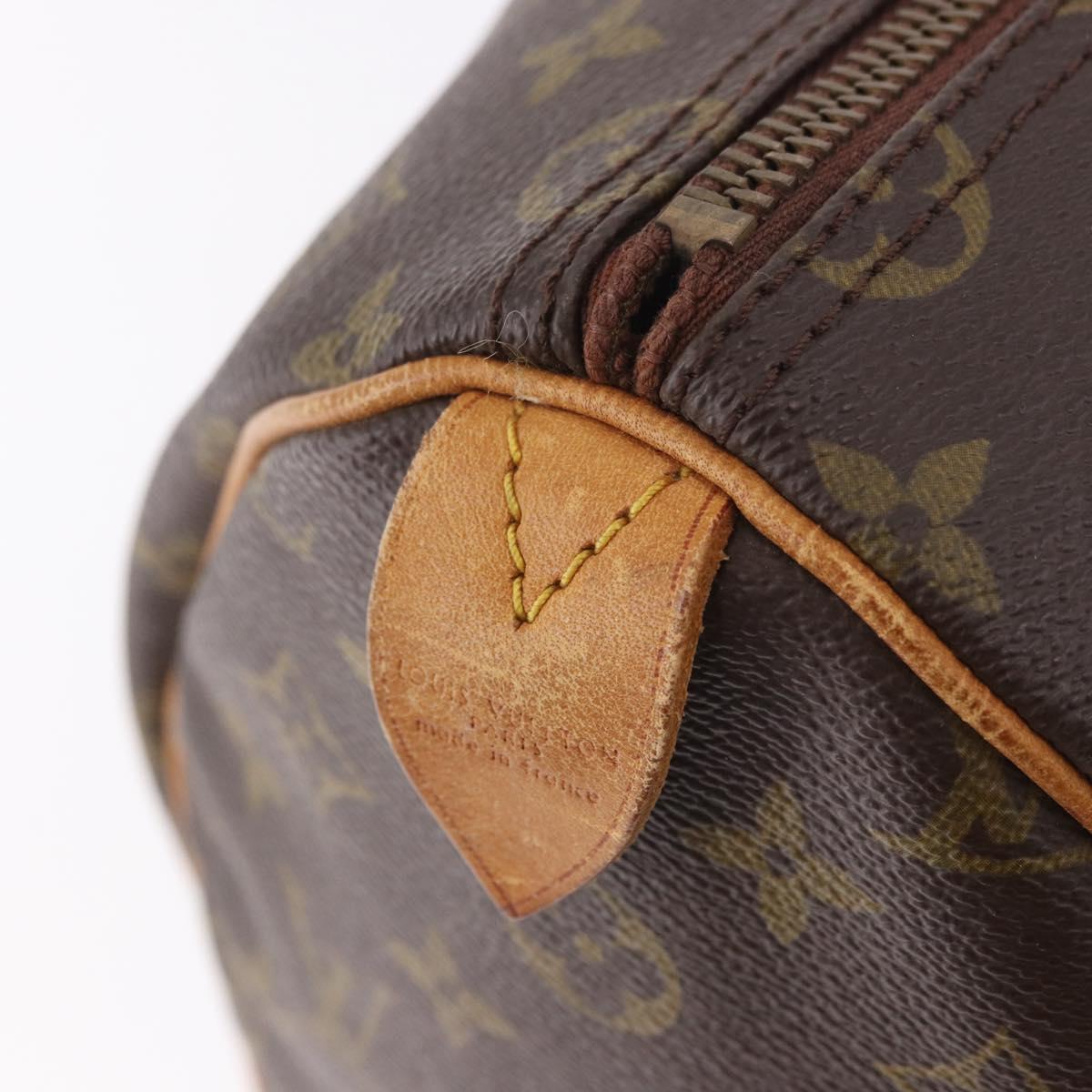 LOUIS VUITTON Monogram Speedy 40 Hand Bag M41522 LV Auth 186291