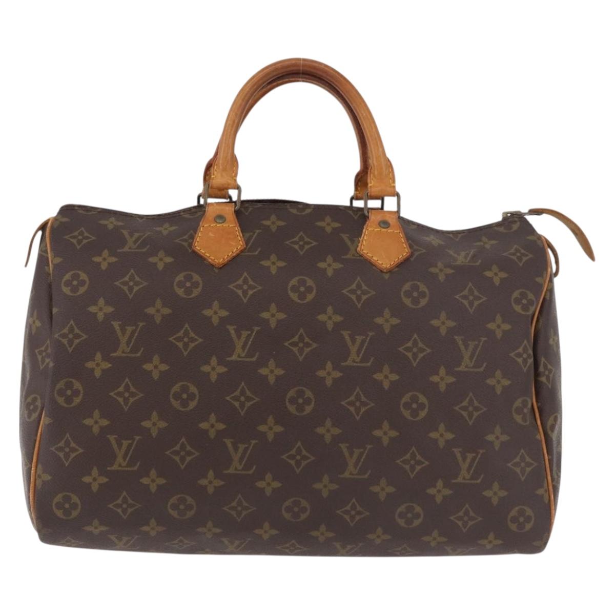LOUIS VUITTON Monogram Speedy 40 Hand Bag M41522 LV Auth 186291