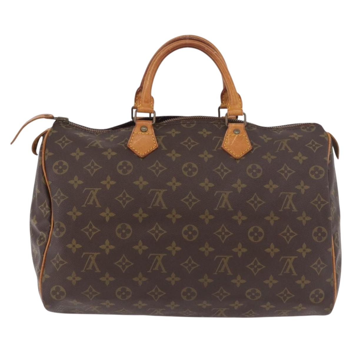 LOUIS VUITTON Monogram Speedy 40 Hand Bag M41522 LV Auth 186291