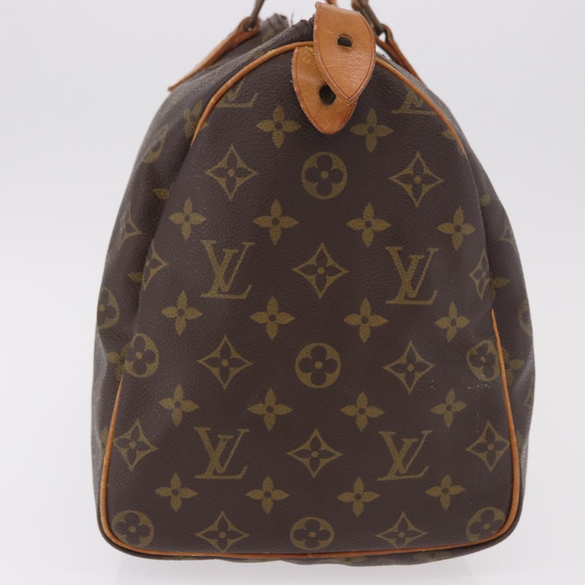 LOUIS VUITTON Monogram Speedy 40 Hand Bag M41522 LV Auth 186291