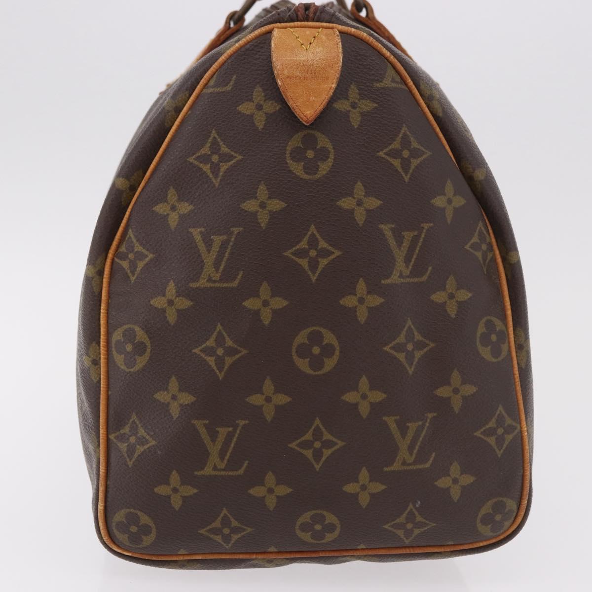 LOUIS VUITTON Monogram Speedy 40 Hand Bag M41522 LV Auth 186291