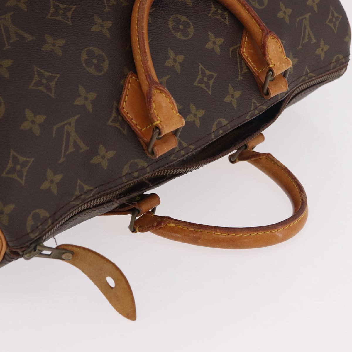 LOUIS VUITTON Monogram Speedy 40 Hand Bag M41522 LV Auth 186291