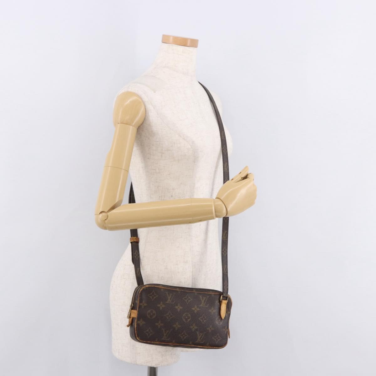 LOUIS VUITTON Monogram Marly Bandouliere Shoulder Bag M51828 LV Auth 186341