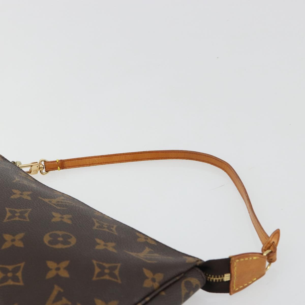 LOUIS VUITTON Monogram Pochette Accessoires Pouch M51980 LV Auth 186343A