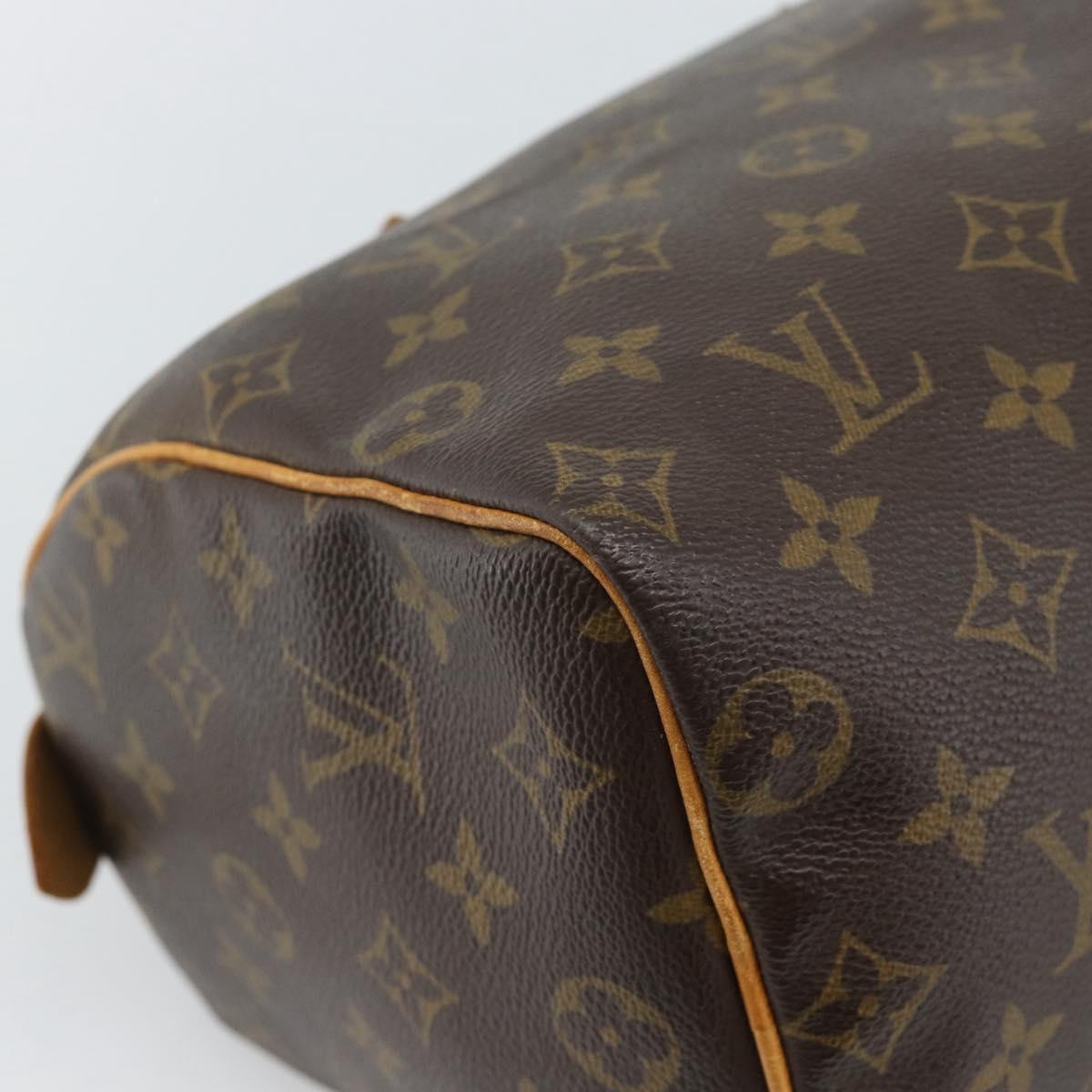 LOUIS VUITTON Monogram Speedy 25 Hand Bag M41528 LV Auth 186344A