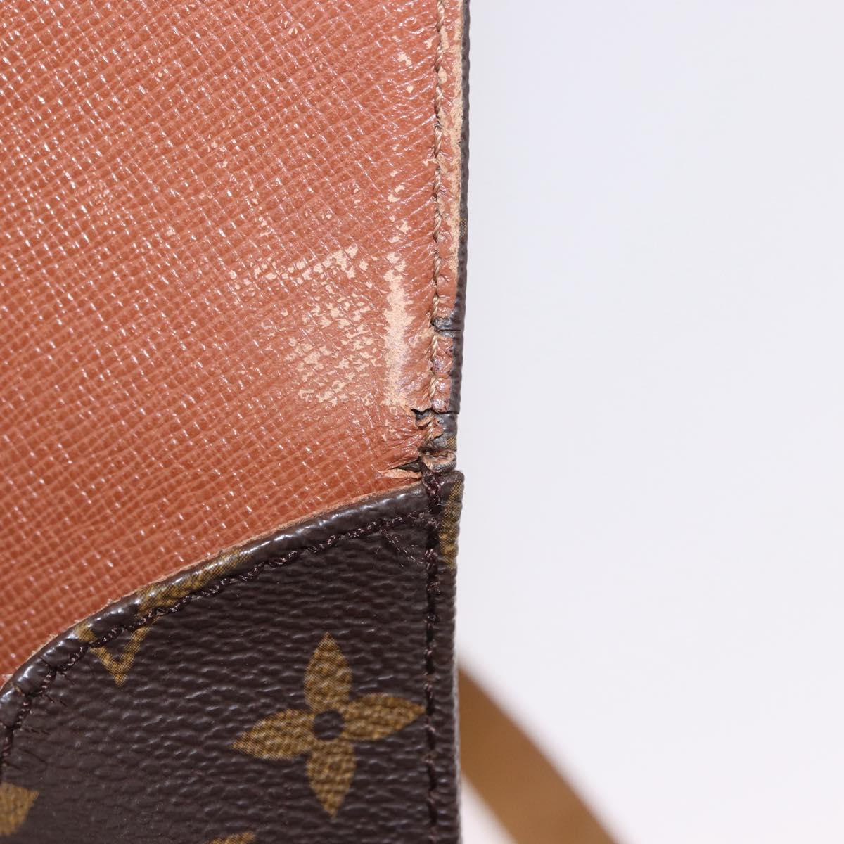LOUIS VUITTON Monogram Cartouchiere GM Shoulder Bag M51252 LV Auth 186346