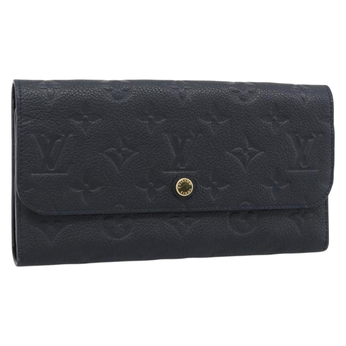 LOUIS VUITTON Empreinte Portefeuille Ville To Oze Wallet M60258 LV Auth 186347M