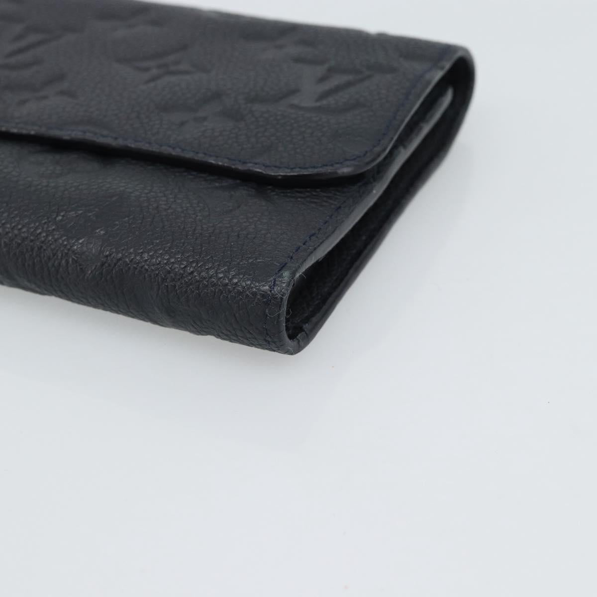 LOUIS VUITTON Empreinte Portefeuille Ville To Oze Wallet M60258 LV Auth 186347M