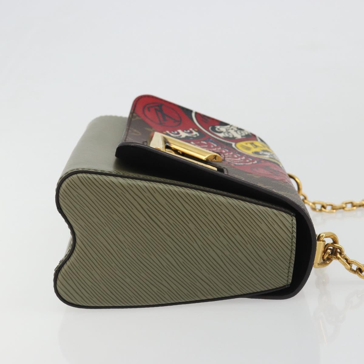 LOUIS VUITTON Monogram Kabuki Twist MM Shoulder Bag M67270 LV Auth 186369SAM