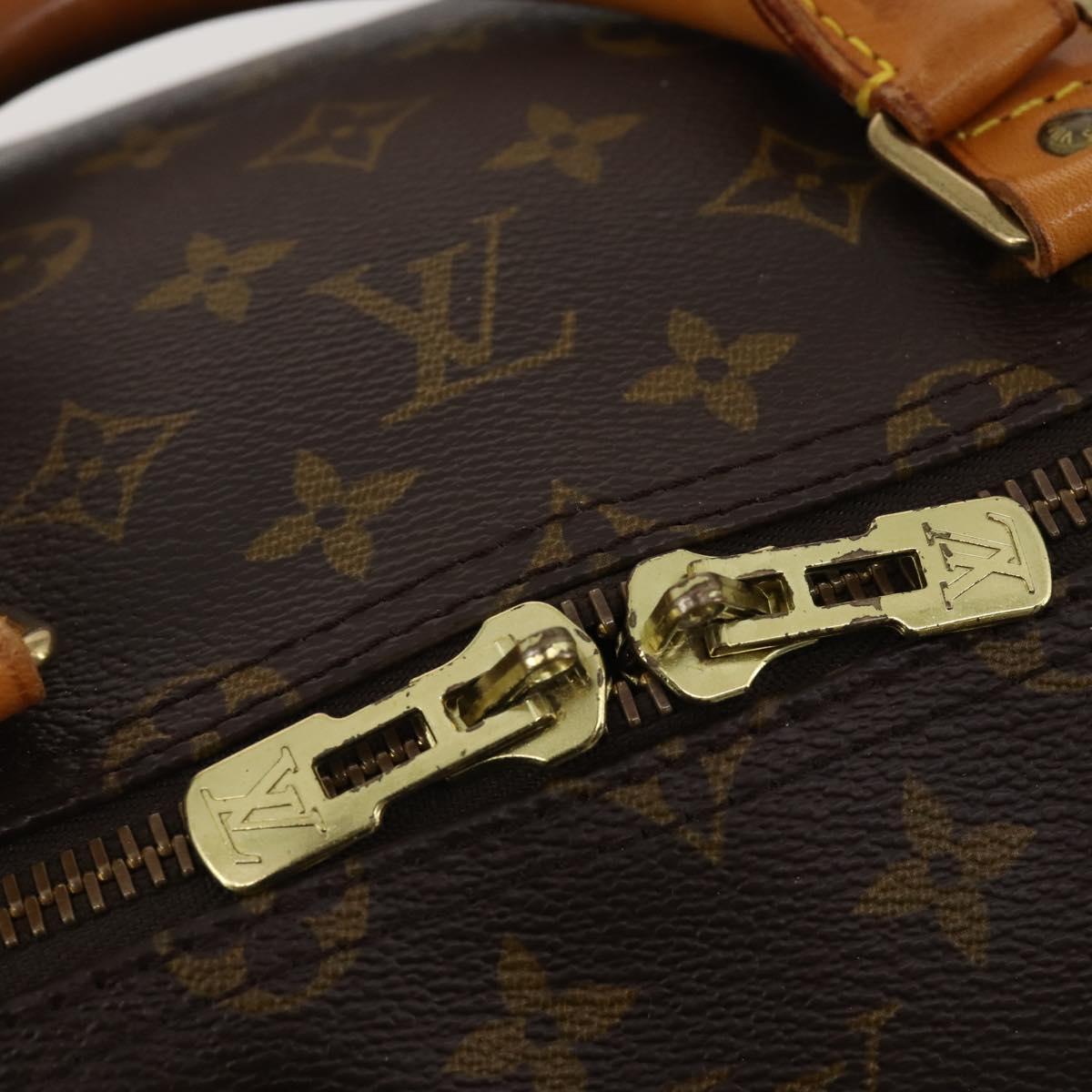 LOUIS VUITTON Monogram Keepall 55 Boston Bag M41424 LV Auth 186387A