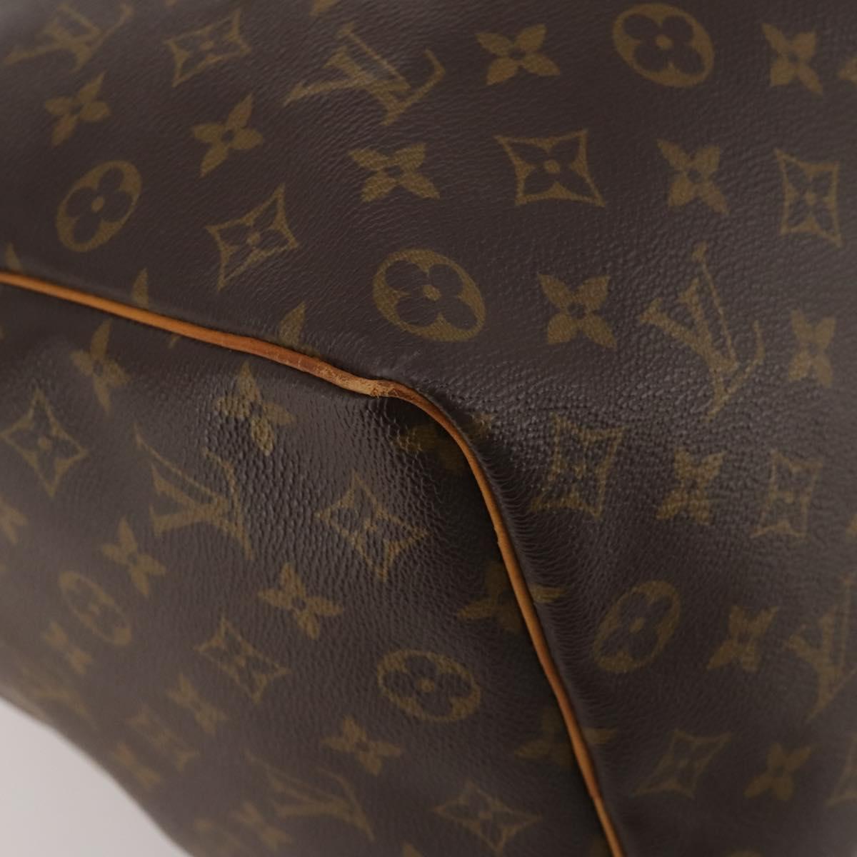 LOUIS VUITTON Monogram Keepall 50 Boston Bag M41426 LV Auth 186388A