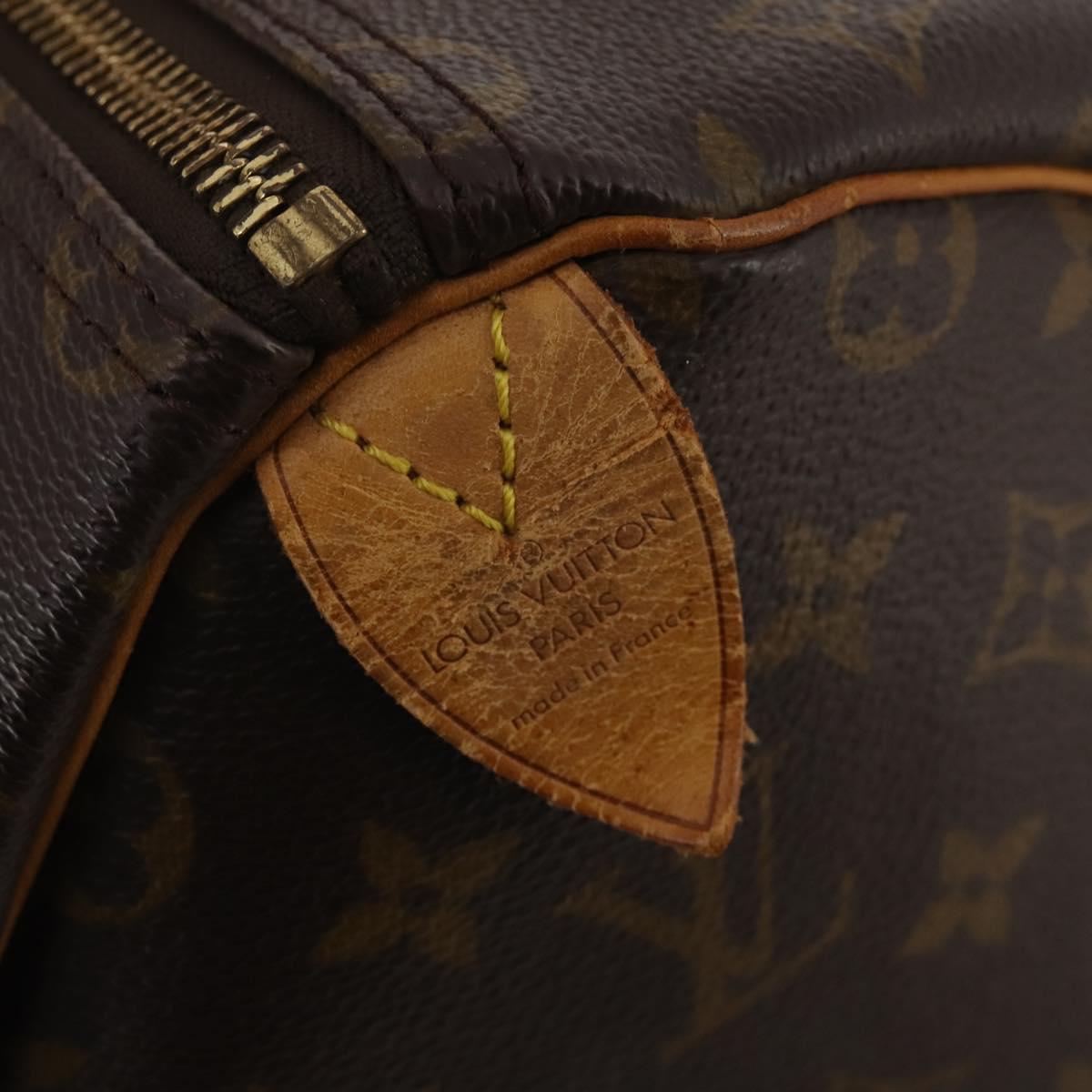 LOUIS VUITTON Monogram Keepall 50 Boston Bag M41426 LV Auth 186388A