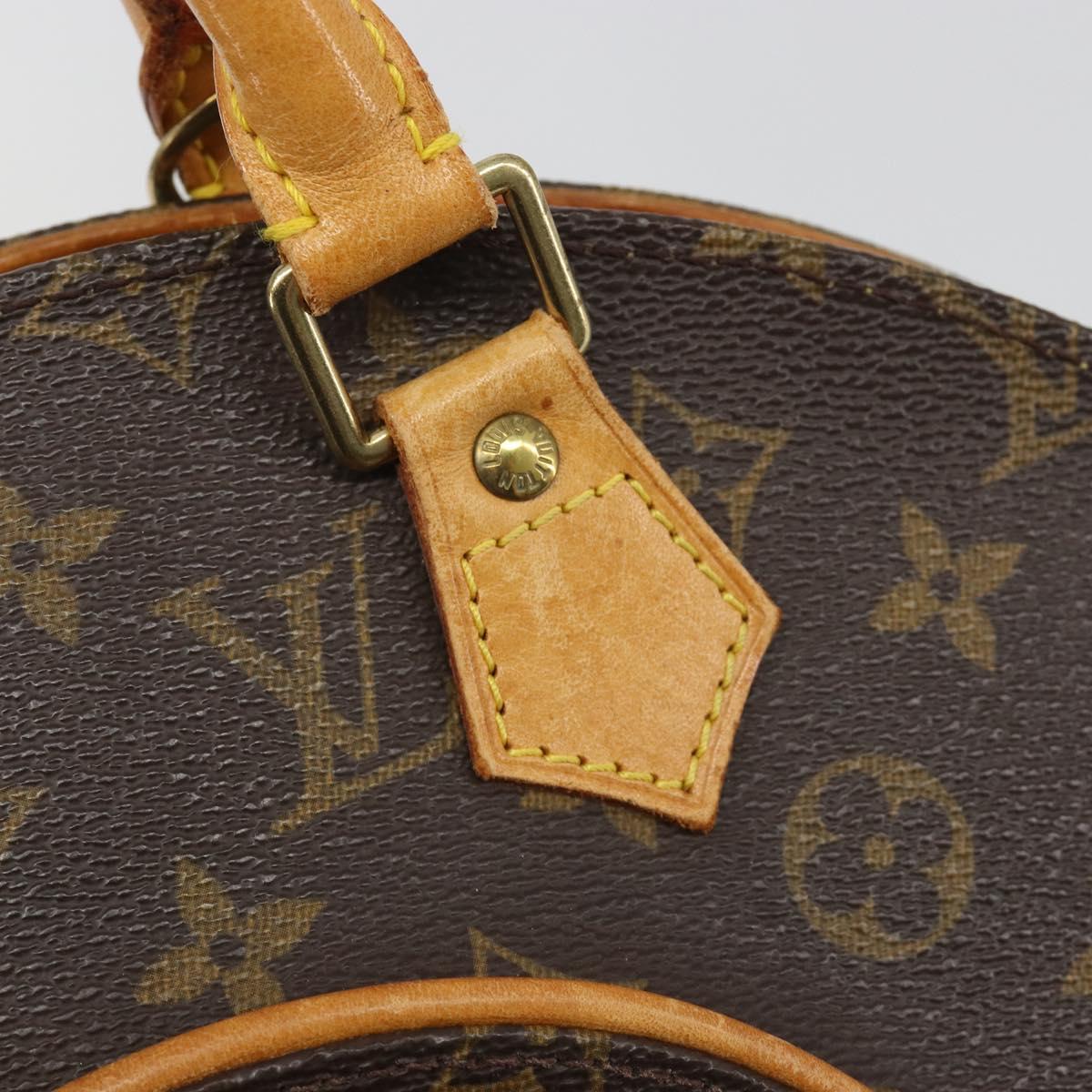 LOUIS VUITTON Monogram Ellipse PM Hand Bag M51127 LV Auth 186389A