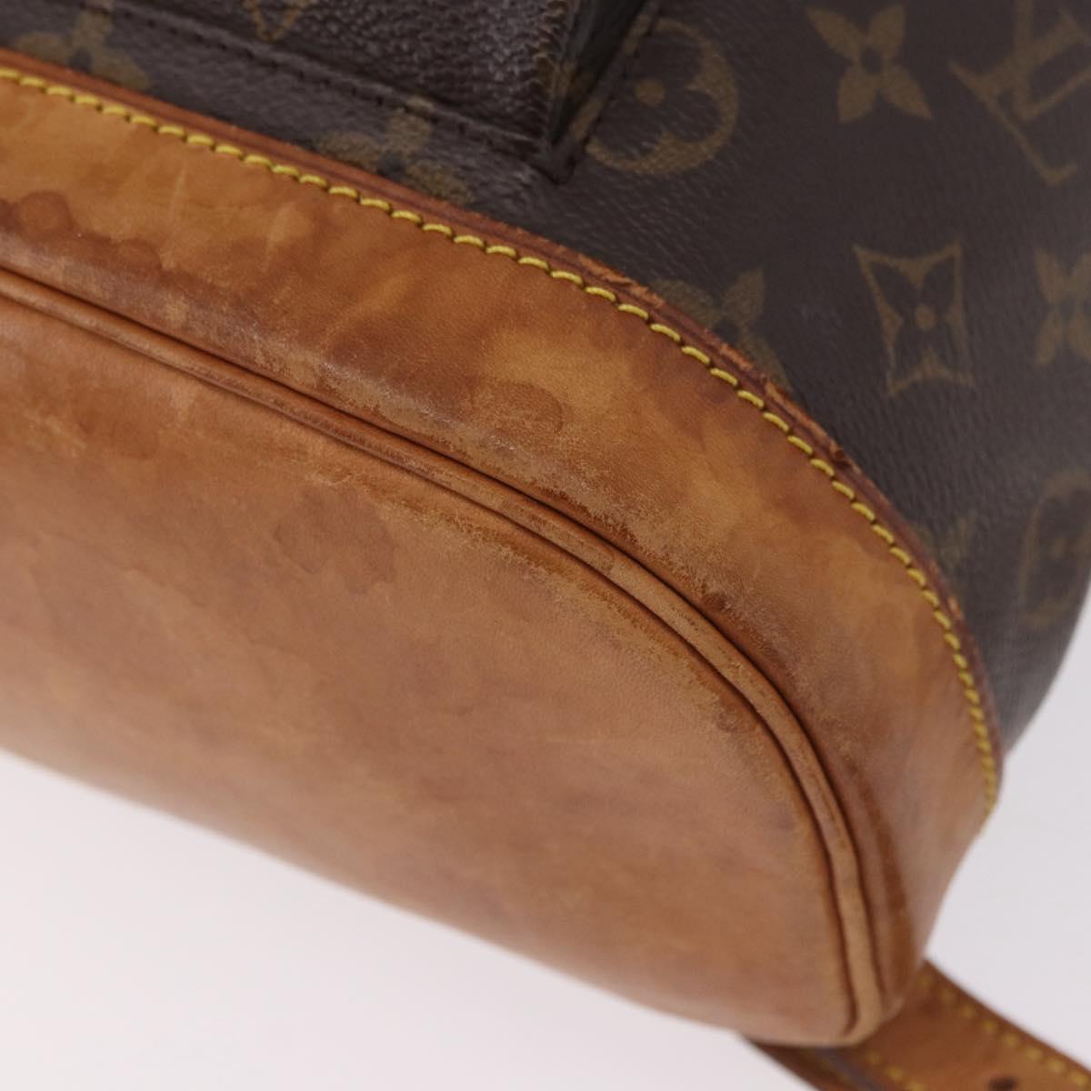 LOUIS VUITTON Monogram Montsouris MM Backpack M51136 LV Auth 186390