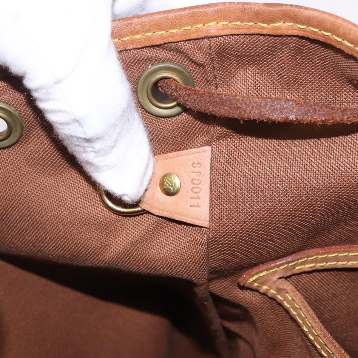LOUIS VUITTON Monogram Montsouris MM Backpack M51136 LV Auth 186390