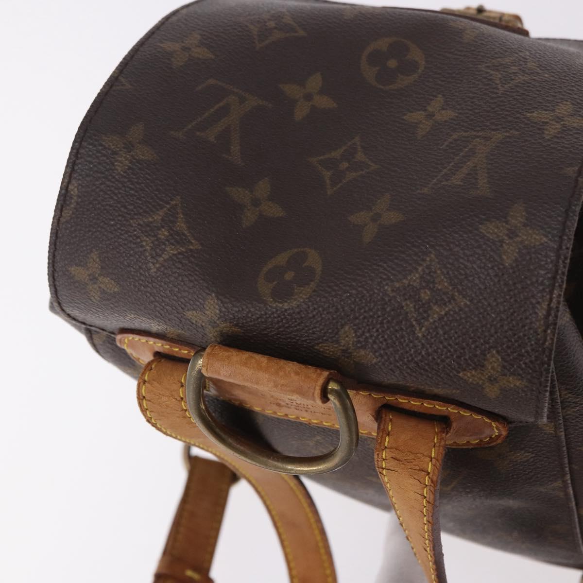 LOUIS VUITTON Monogram Montsouris MM Backpack M51136 LV Auth 186390