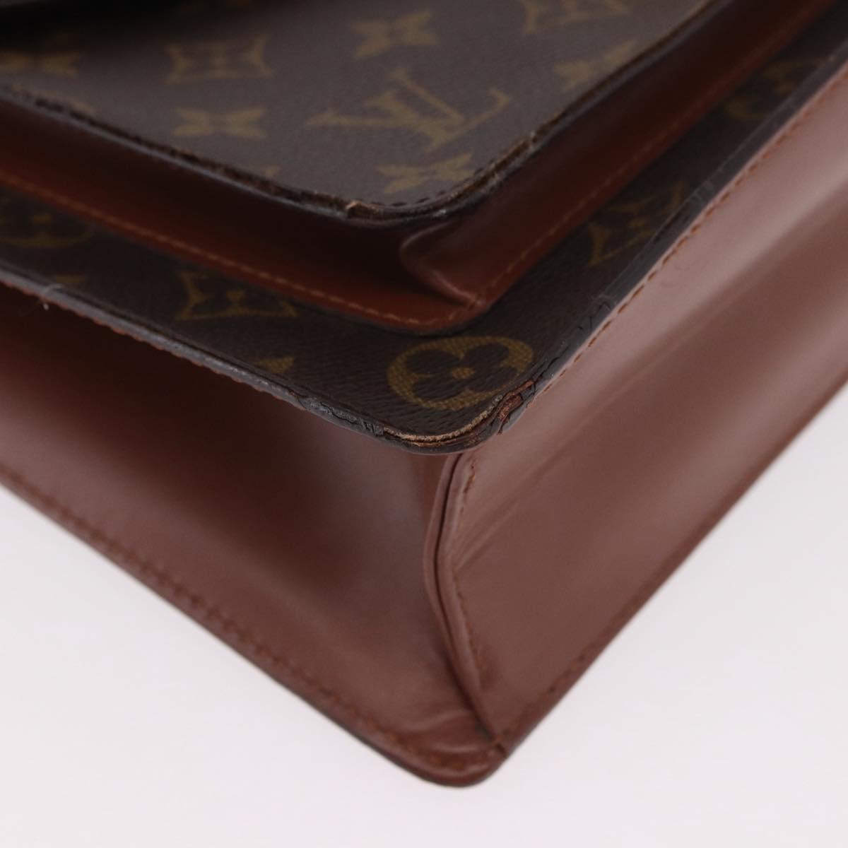 LOUIS VUITTON Monogram Monceau 28 Hand Bag M51185 LV Auth 186392