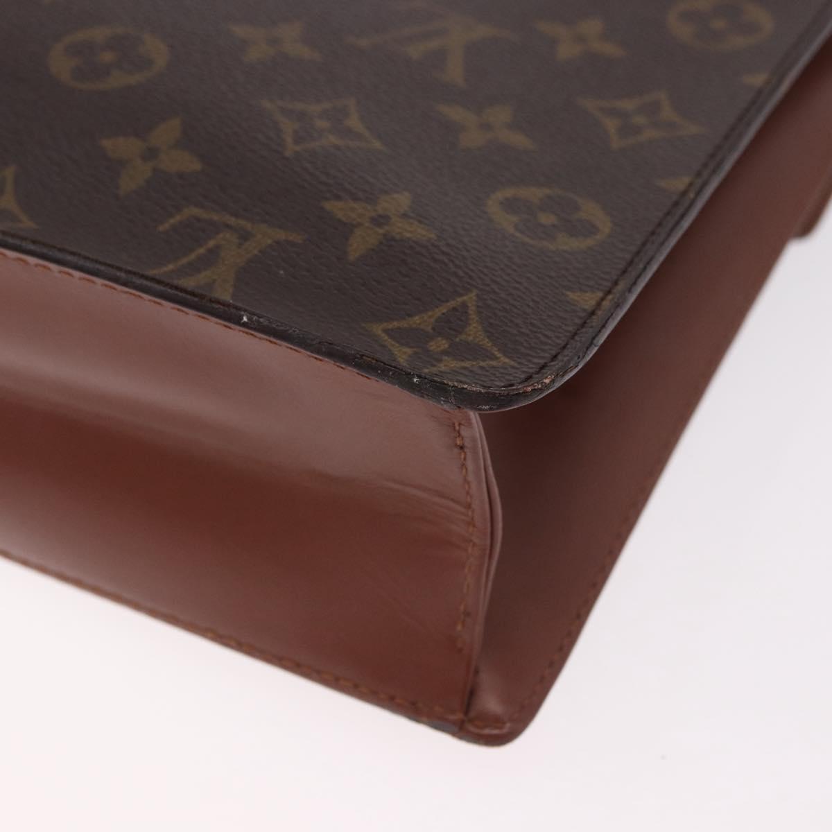 LOUIS VUITTON Monogram Monceau 28 Hand Bag M51185 LV Auth 186392