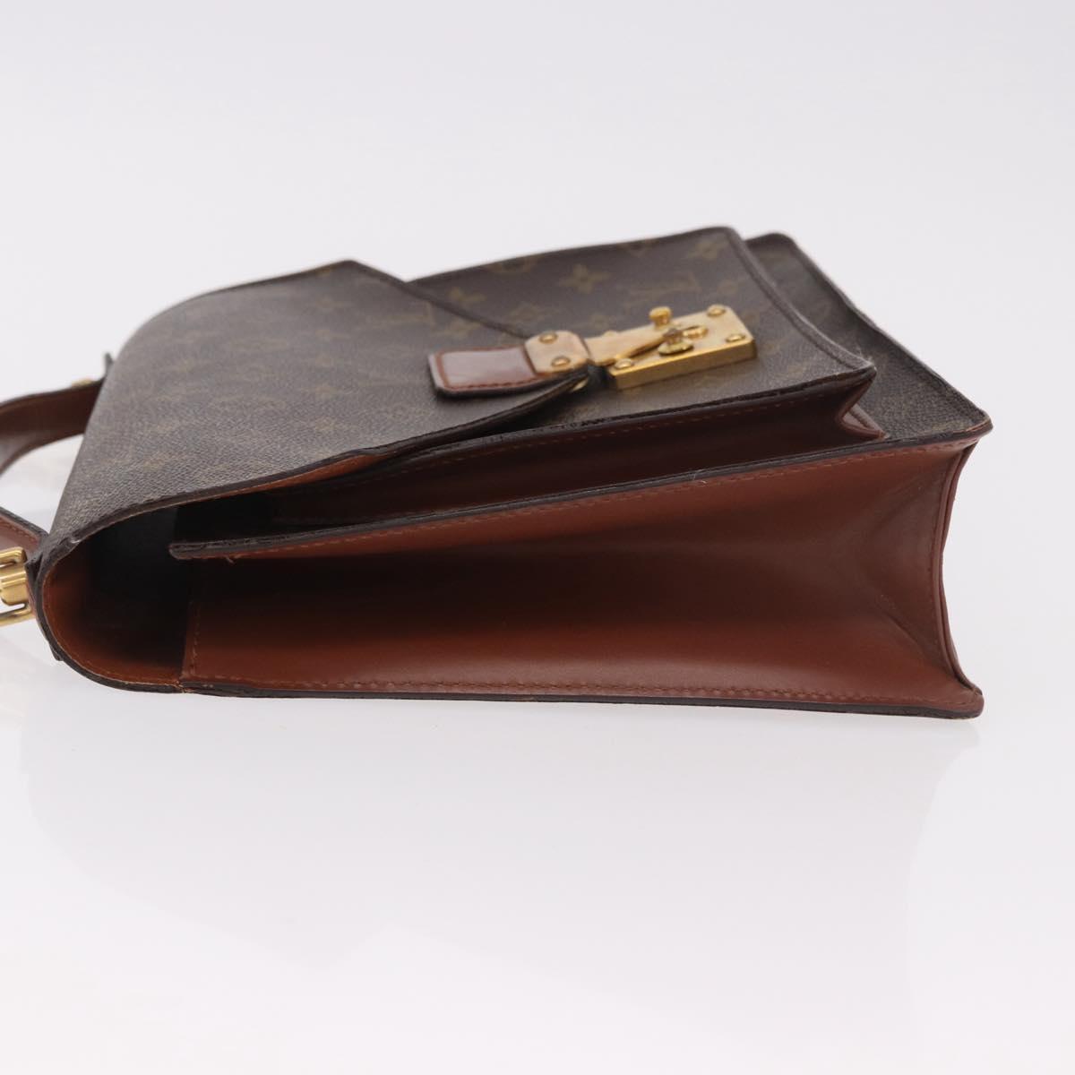 LOUIS VUITTON Monogram Monceau 28 Hand Bag M51185 LV Auth 186392
