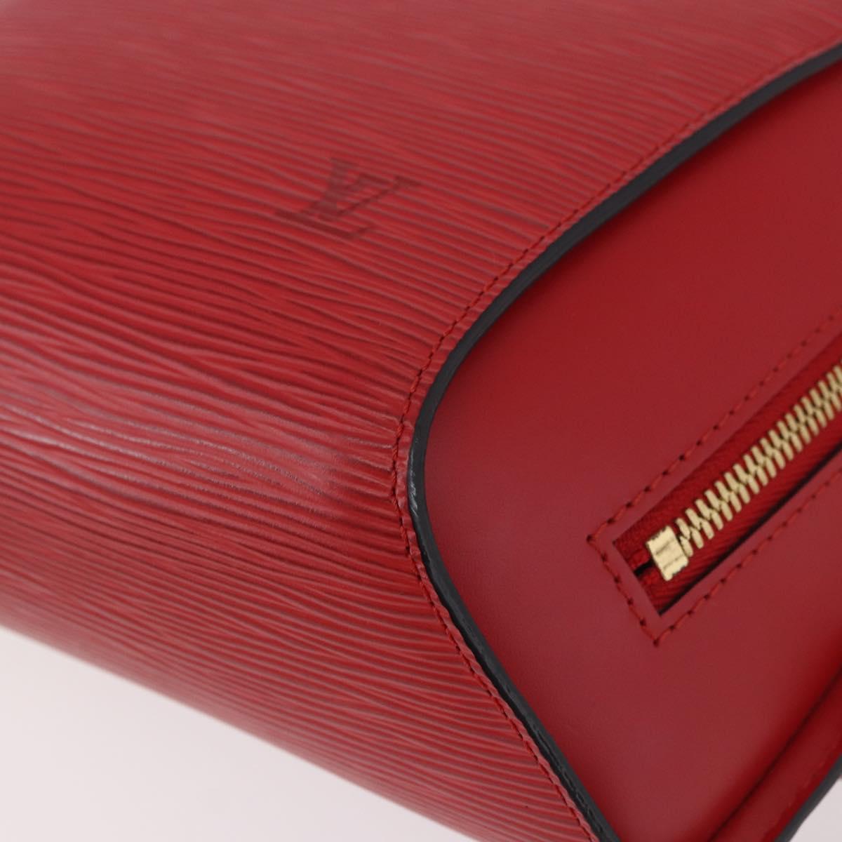 LOUIS VUITTON Epi Mabillon Backpack Castilian Red M52237 LV Auth 186394