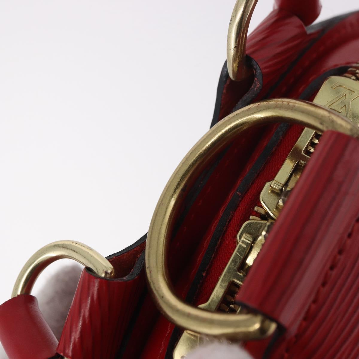 LOUIS VUITTON Epi Mabillon Backpack Castilian Red M52237 LV Auth 186394