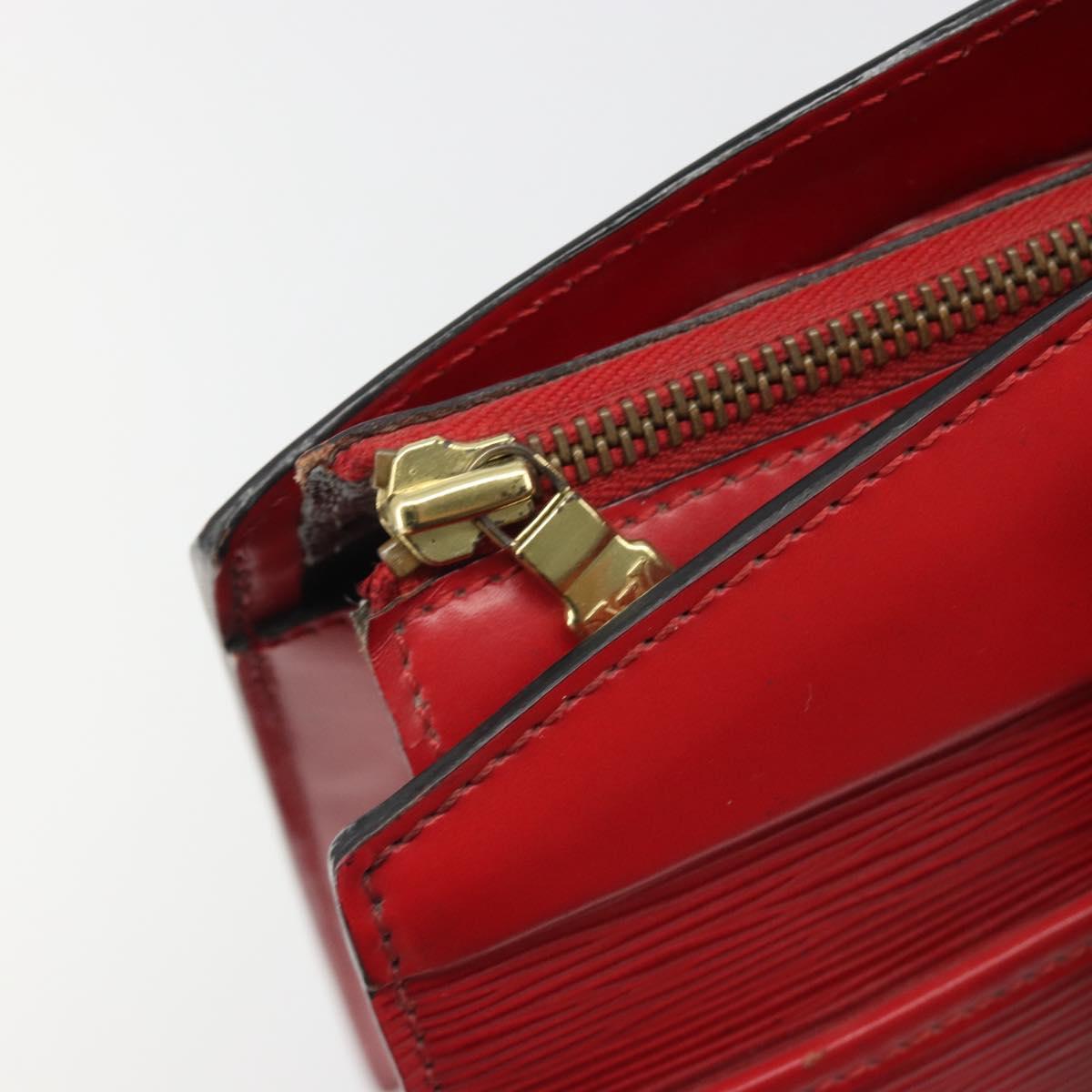 LOUIS VUITTON Epi Riviera Hand Bag Red M48187 LV Auth 186395