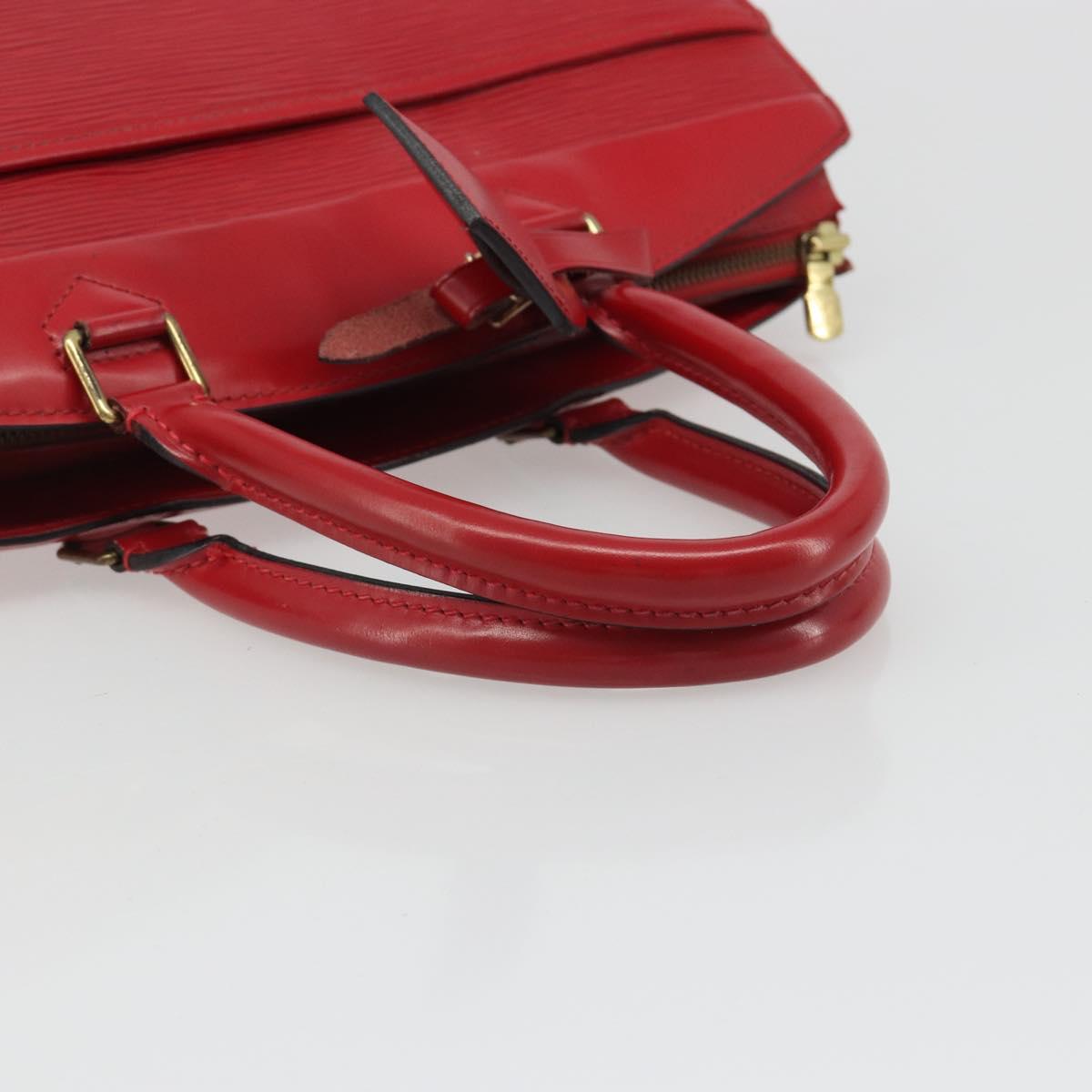 LOUIS VUITTON Epi Riviera Hand Bag Red M48187 LV Auth 186395
