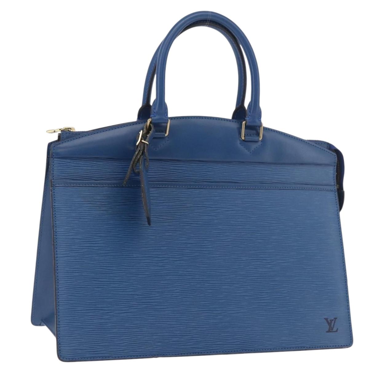 LOUIS VUITTON Epi Riviera Hand Bag Blue M48185 LV Auth 186396