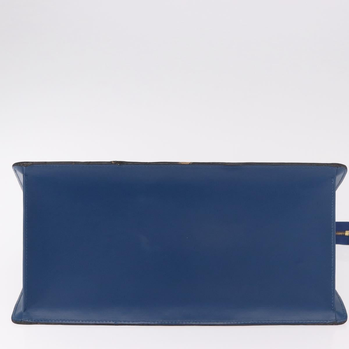 LOUIS VUITTON Epi Riviera Hand Bag Blue M48185 LV Auth 186396