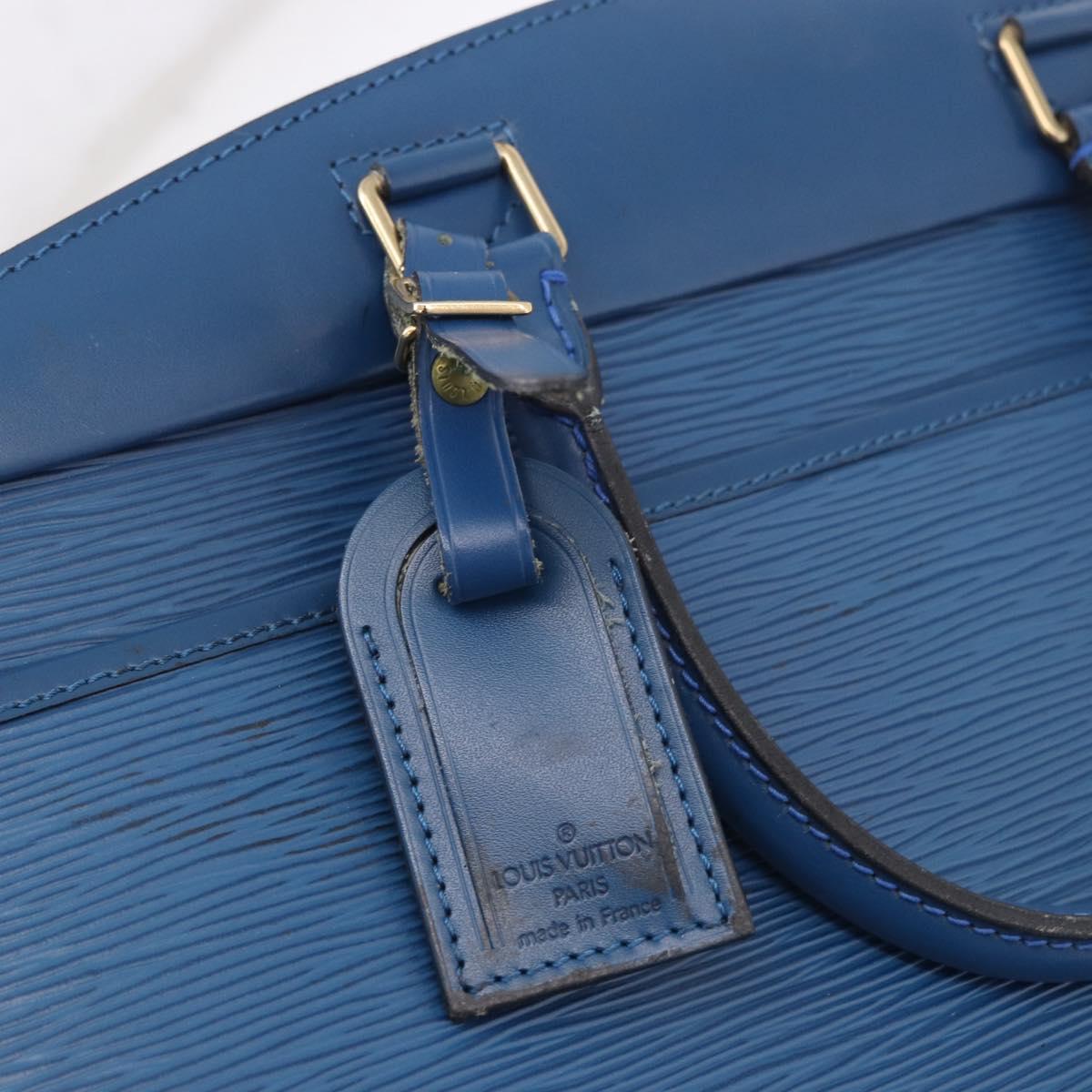 LOUIS VUITTON Epi Riviera Hand Bag Blue M48185 LV Auth 186396