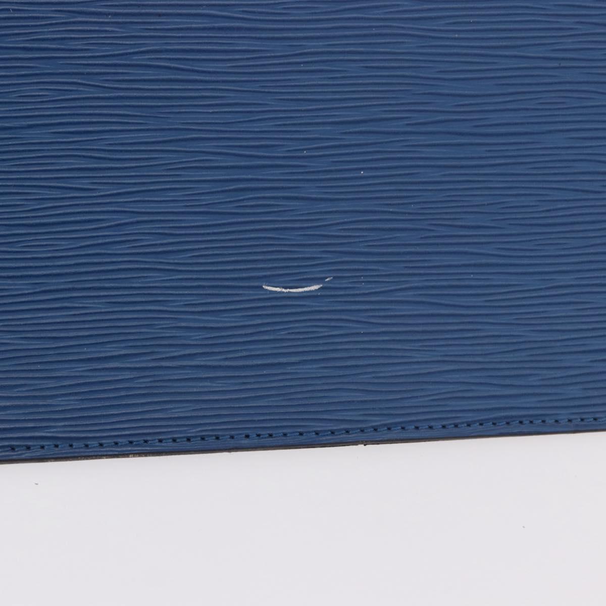 LOUIS VUITTON Epi Riviera Hand Bag Blue M48185 LV Auth 186396
