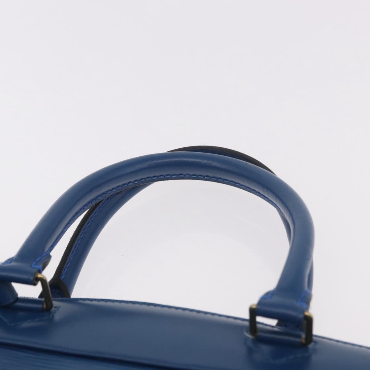 LOUIS VUITTON Epi Riviera Hand Bag Blue M48185 LV Auth 186396